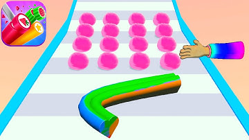 HANDMADE CANDY RUN game MAX LEVEL SCORE 🌈👩‍🍳🍧 Gameplay All Levels Walkthrough iOS Android Game Relax