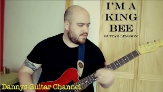 I'm a King Bee - Muddy Waters Version - Chicago Blues Guitar Lesson chords