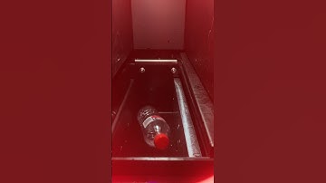 Re-Turn machine processing bottles and cans #depositreturn #recycling #satisfying