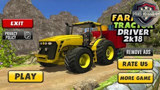 Real Tractor Cargo Transport : New Farming Game 3D / Best Android Mobile Gameplay ( Pro Gaming) screenshot 3