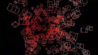 chromatic glitch cube field