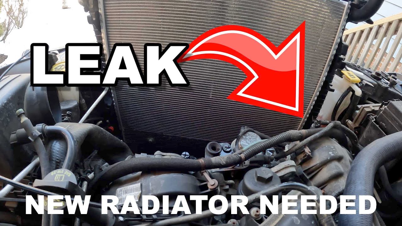 Jeep WK2 Radiator Replacement - YouTube