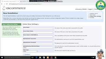 Tutorial Penginstalan [CMS OSCOMMERCE]