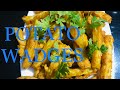 Crispy potato wadges