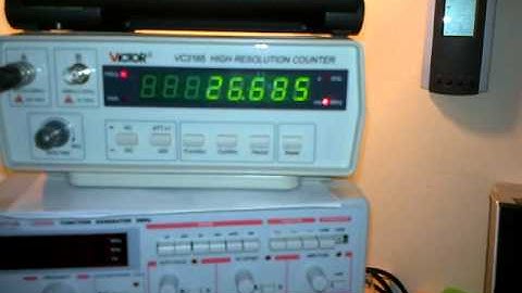 VC3165 frequency couter with CB