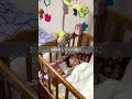 【ベビーベッド危険!】♯赤ちゃん♯ベビーベッド♯ねんね