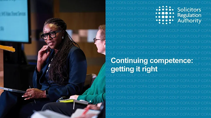 Continuing competence: getting it right (Compliance Officers Conference 2025)