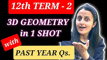 3D GEOMETRY Class 12 TERM 2 2022 Past year Questions & Sample Paper Ques By Neha Agrawal