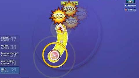 osu!: Bugs demonstrated on Eroge ga Owaranai