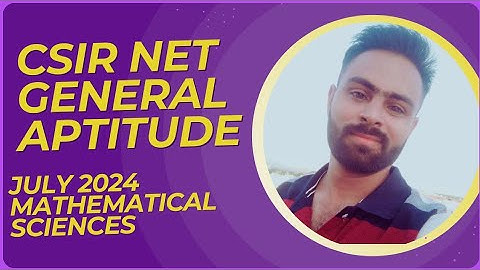 Csir net part A full solution of mathematical sciences 25 July 2024  |