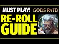 Global launch reroll  redeem code for 10 summons  gods raid