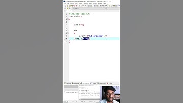 C do-while Loop Executes Even If Condition Is False! 🔁❗ #coding #clanguage #learnc #techshorts #code