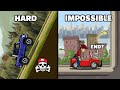 No more easy challenges 5 hard to impossible hill climb racing 2