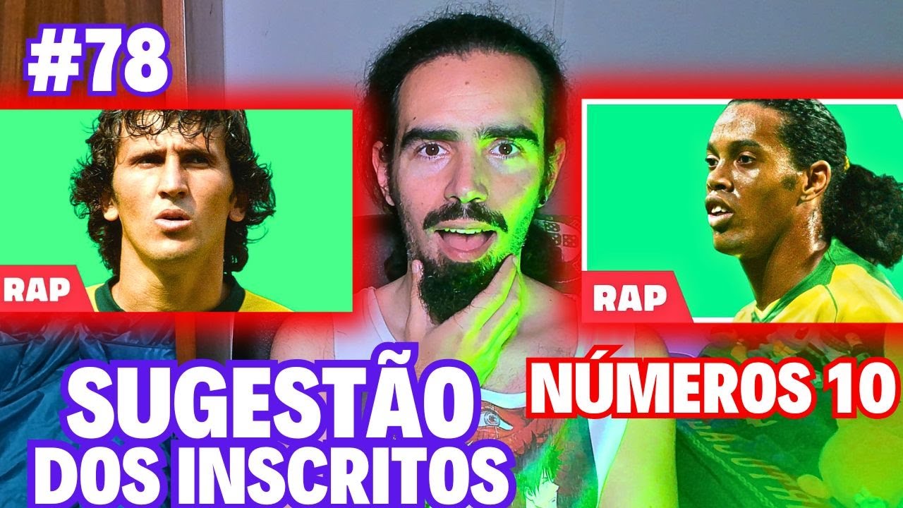 Sugestão dos inscritos #78  2 em 1♫ RAP DO ZICO + ♫ RAP DO RONALDINHO GAÚCHO | FutRap