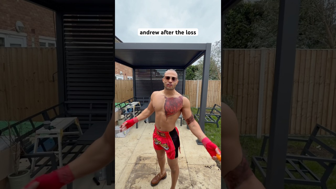 Andrew after the loss