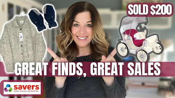 SHIP & SHOP! THRIFT with me at SAVERS Some Big Sal...