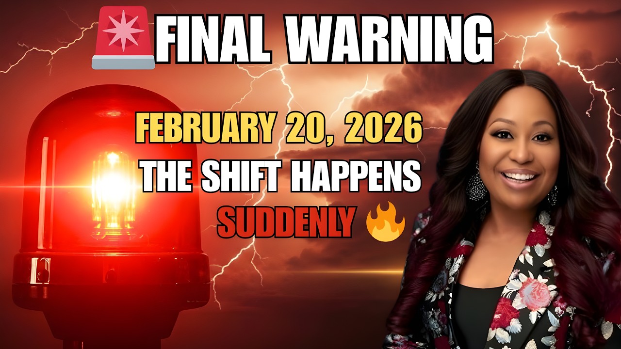 🚨 GOD ALERT: Friday, February 20, 2026 – This Is Your Final Warning Before Sudden Shift! Cindy Trimm