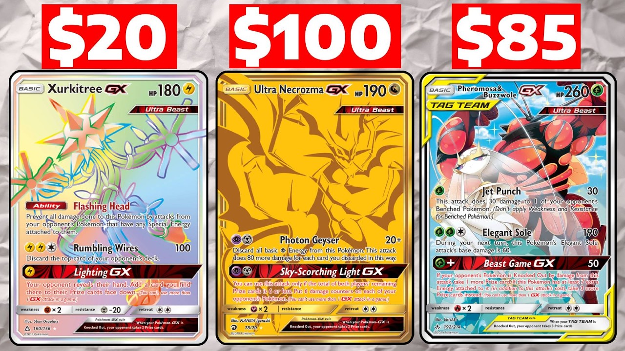 MOST EXPENSIVE Pokemon Card for EVERY Ultra Beast