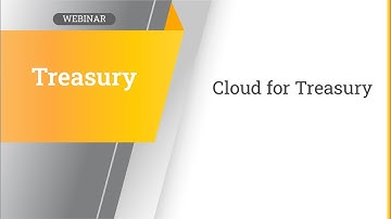 Cloud for Treasury