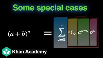 Some special cases of (a+b)^n | Binomial Theorem | Grade 11 | Math | Khan Academy