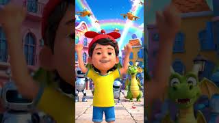 Zozo vs The Dark Cloud #SkyBattle #ZozoCartoon #FunnyAdventure #3DAnimation #KidsCartoon #MagicFun