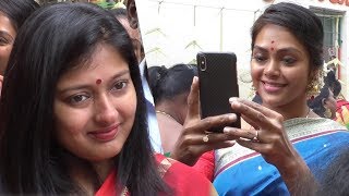 Athri Raghuram, Actress Jayalakshmi Pongal Celebration At Kamalalayam Bjp Pongal Celebration 2020