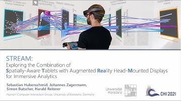 CHI2021 - STREAM: Exploring the Combination of Spatially-Aware Tablets with Augmented Reality...