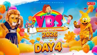 🔴🅻🅸🆅🅴 || VBS 2026 | Day 4 | Virtual Bible School | Jesus Redeems | 14 May, 2026