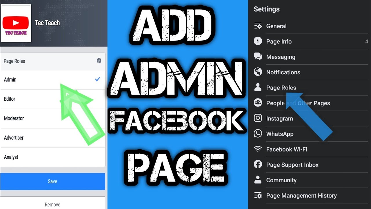Add Admin facebook page| How to   add friend facbook page Admin