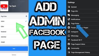 Add Admin facebook page| How to   add friend facbook page Admin