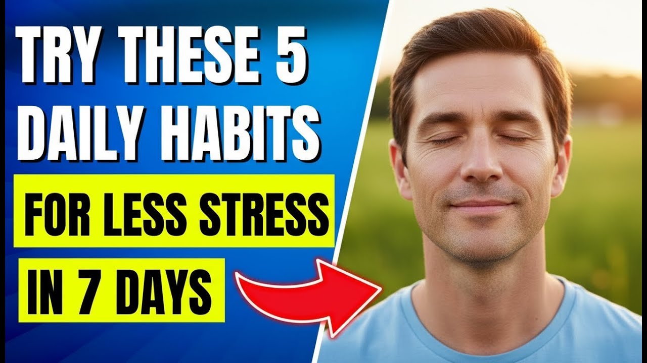 Попробуйте эти 5 ежедневных привычек, чтобы уменьшить стресс за 7 дней