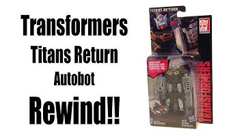 Transformers Titans Return Autobot Rewind Review by Darktoylord