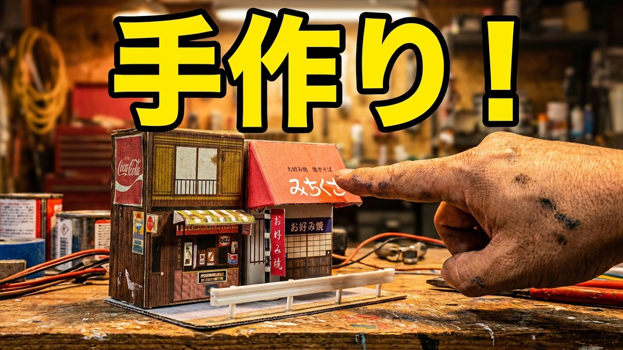 放課後ジオラマ倶楽部】懐かしのお好み焼き店 「みちくさ」 - YouTube