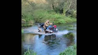 Crossing river #shorts