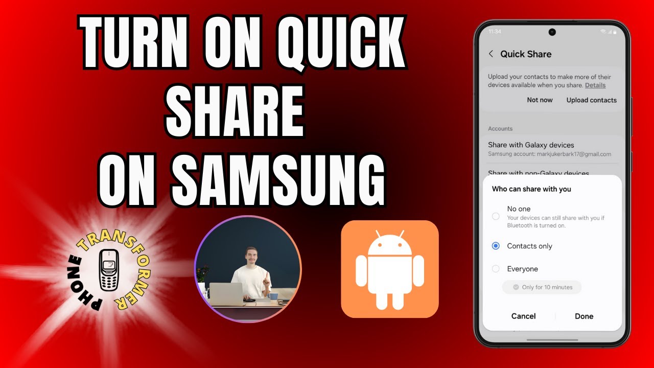 How to Turn On Quick Share on Samsung - Quick Tutorial