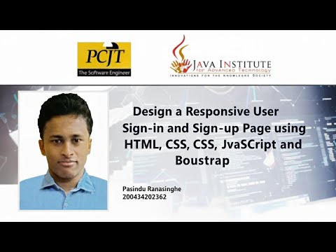 Pasindu Ranasinghe | Web Programming I Module Assignment- Task 1