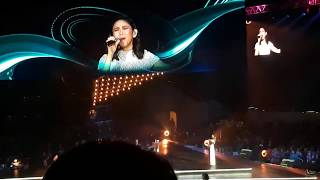 Regine Velasquez And Sarah Geronimo regine Kisses Sarah Offstage Best  Duet Ever R30