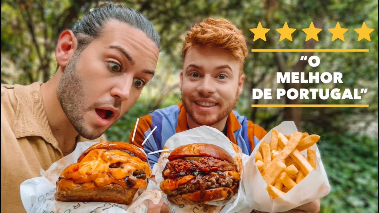 PROVÁMOS O MELHOR HAMBÚRGER DE PORTUGAL 🍔 *vale a pena?*