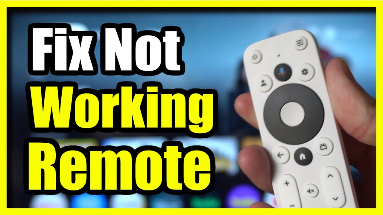 How to FIX Remote Not Working ONN 4k Streaming BOX (Google TV) - YouTube