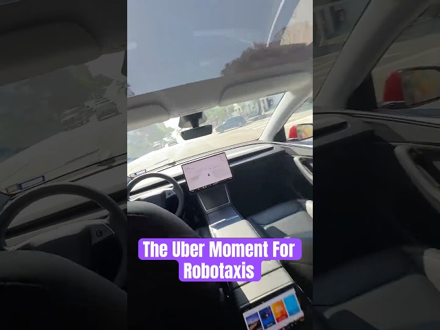 The Uber Moment For Robotaxis