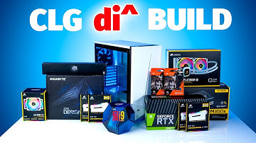 How to Build a PC - CLG Di^ Build - $4000 White Build - I9-9900K / 2080 Ti FE | Robeytech