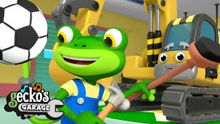 Eric The Excavators Service Geckos Garage Trucks For Children Cartoons For Kids