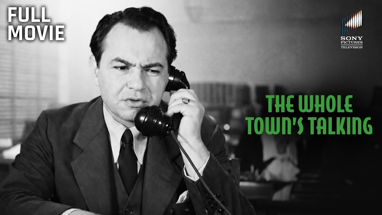 The Whole Town’s Talking (1935) | Full Movie | Starring Edward G. Robinson
