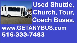 Used Preowned Econoline Wheelchair Shuttle Bus for Sale | 2014 Ford E450 Wheelchair Bus For Sale