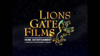 Lionsgate Films Home Entertainment 1999 Logo