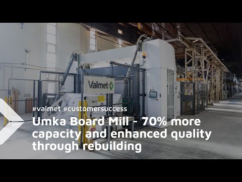 Umka Board Mill — 70% more capacity and enhanced quality through rebuilding