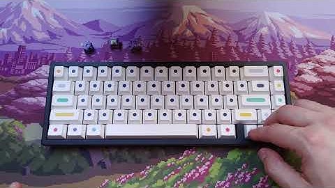 Loud and clacky switches | HMX Sillyworks Hyacinth V2 | Mode Envoy | sound test