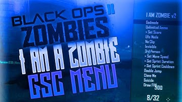 Black Ops 2 "HACK" - I AM ZOMBIE v2 Mod Menu 1.19 + Download