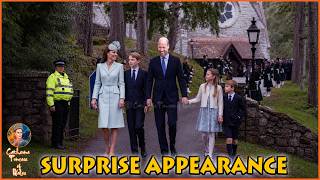 Catherine and William SPOTTED ATTENDING CHURCH with King Charles During Summer Holiday At Balmoral