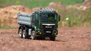 Running story part 1 ScaleART R/C Trucks MAN 6x6 3 way tipper